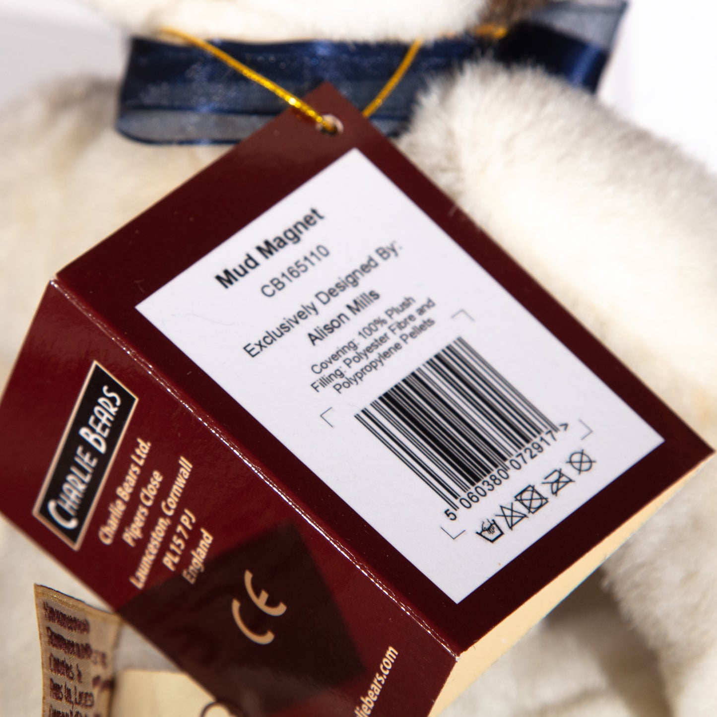 Charlie Bears Mud Magnet 11 inches high