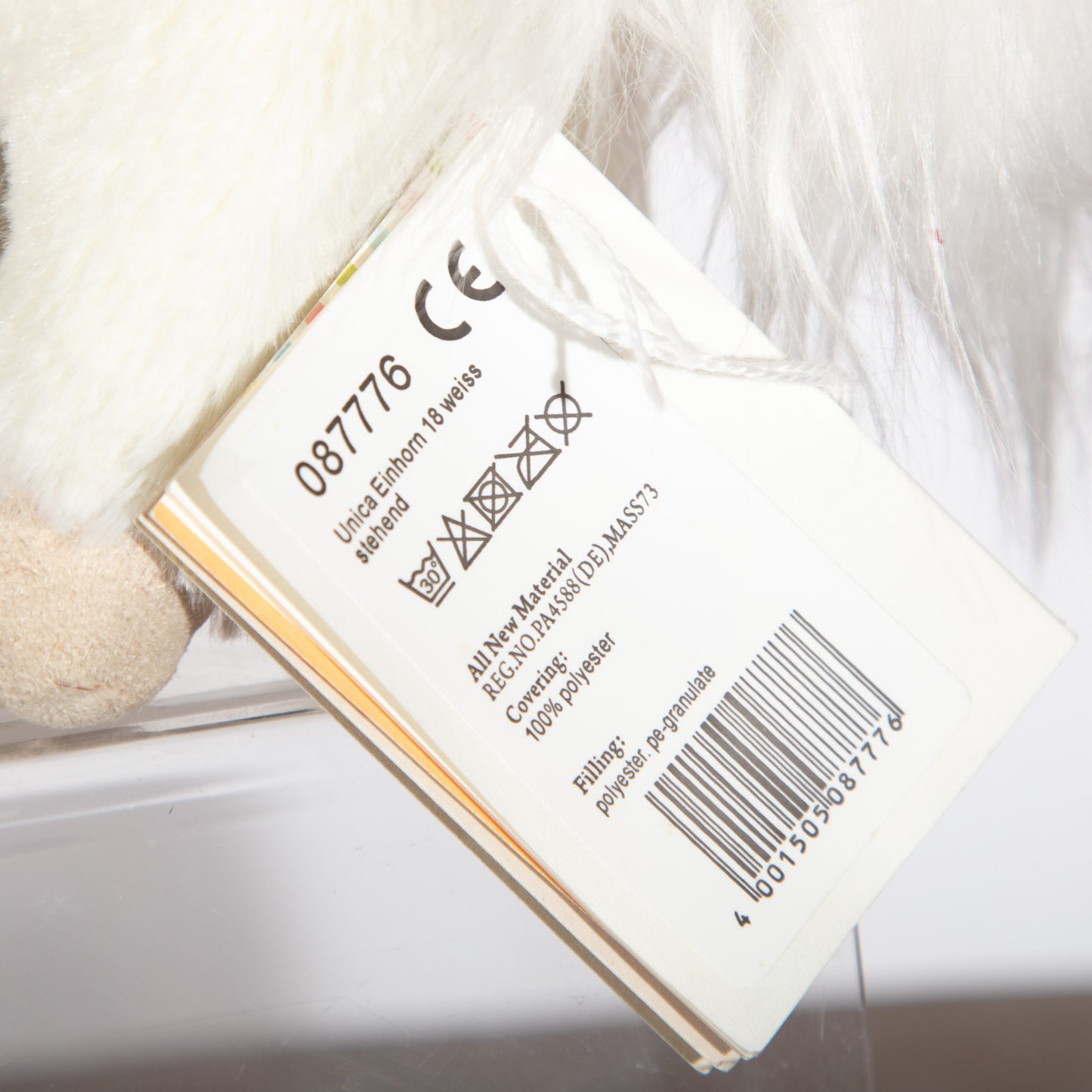 Steiff 18cm Unica Unicorn 087776