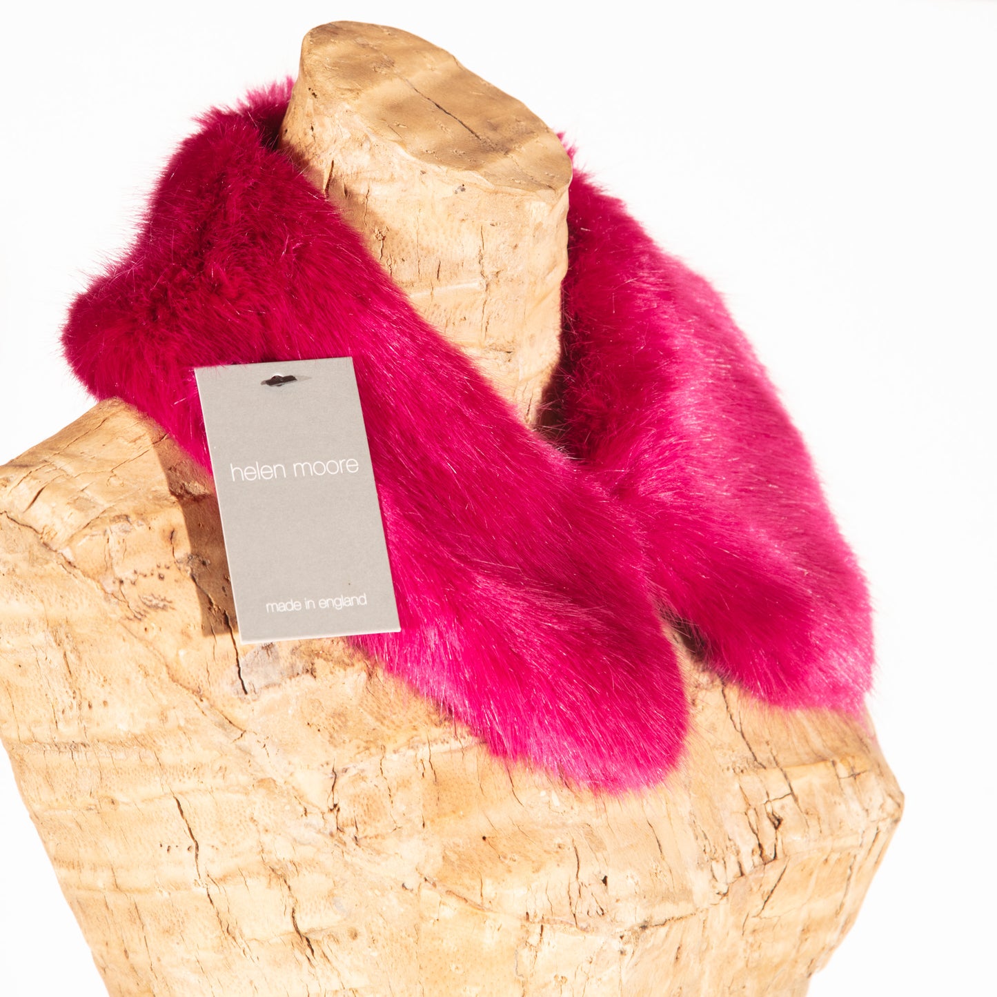 Collar by Helen Moore in Pink