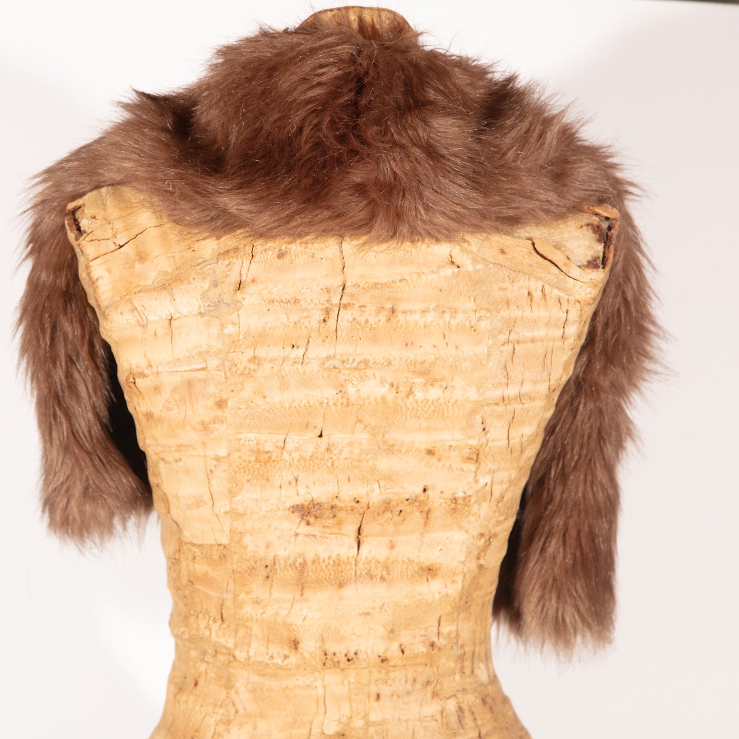 Faux Fur Tippet Scarf by Helen Moore in Mocha