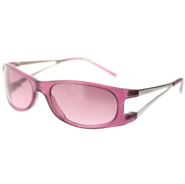 Pilgrim Sunglasses in Purple/Silver, Purple/Silver