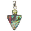 Dichroic Pendant set in Silver
