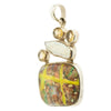Dichroic Pendant set in Silver