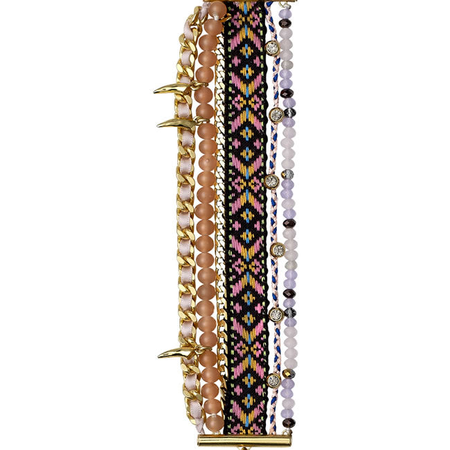 Pilgrim, Bracelet, Gold Plated, Pastel