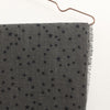 Dark Grey Tiny Star Print Scarf By POM