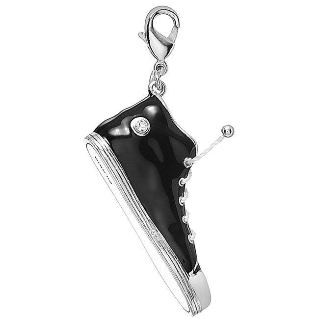 Pilgrim Mega Charm Sneaker Mega Charm, Black/Silver