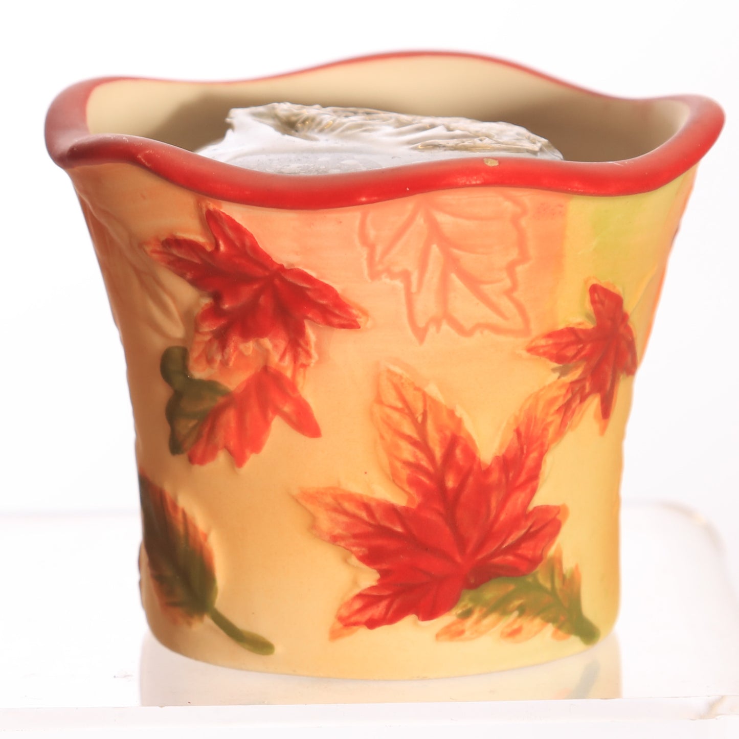Votive Holder, Leaves