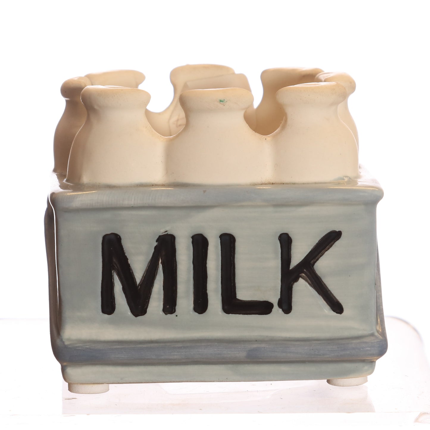 Yankee Tealight Holder, Milk bottles in Basket