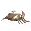 Bronze Crab, Nickel Plated, polished