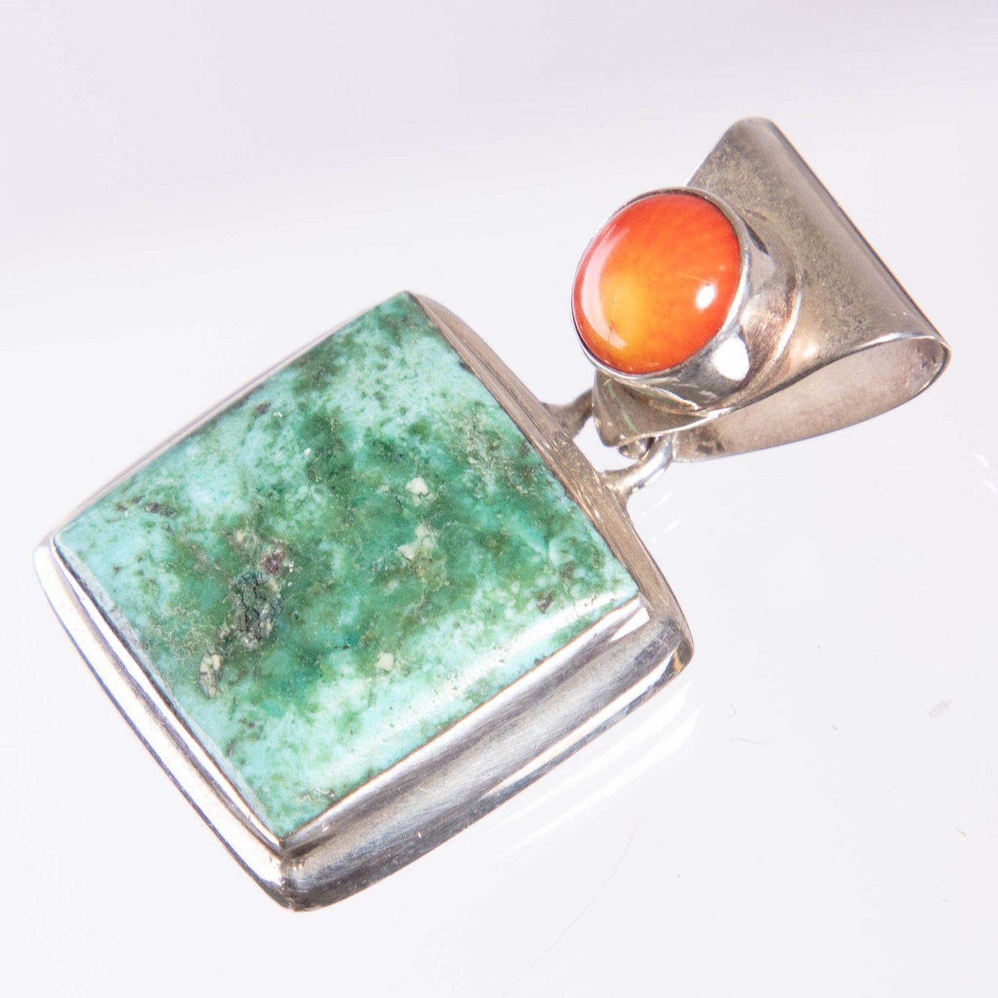 Silver Turquoise Pendant