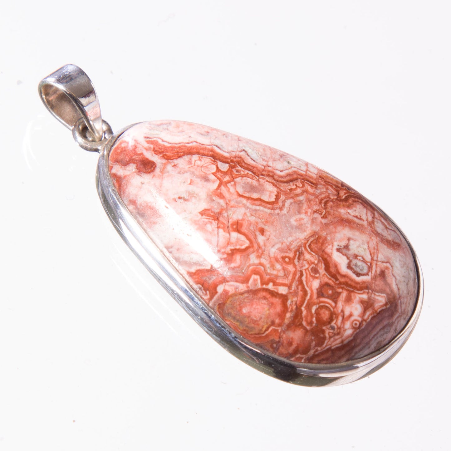 Sterling Silver, Semi Precious Gemstone Pendant