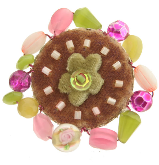 Ayala Bar, Rose Petal Necklace/Brooch