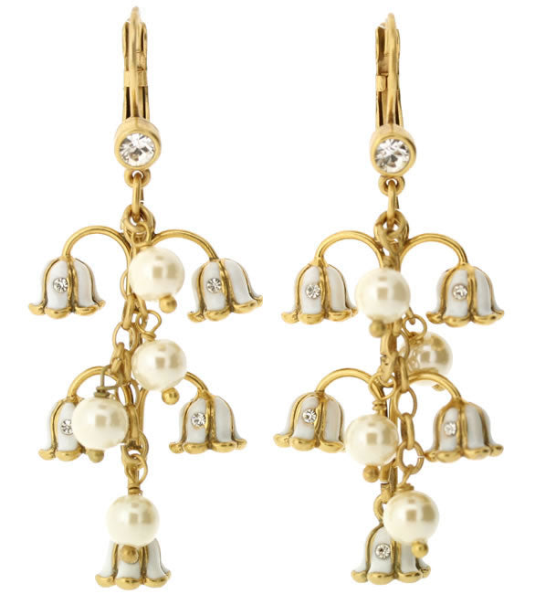 A&C Lily Long Elaborate Earrings