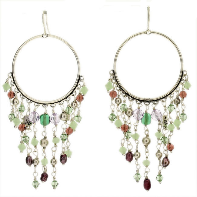 A&C Garden Large Hoop Earrings