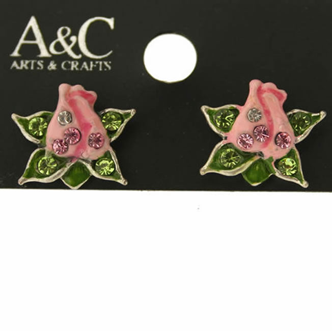 A&C Rosebud Rosebud Studs 16mm Across