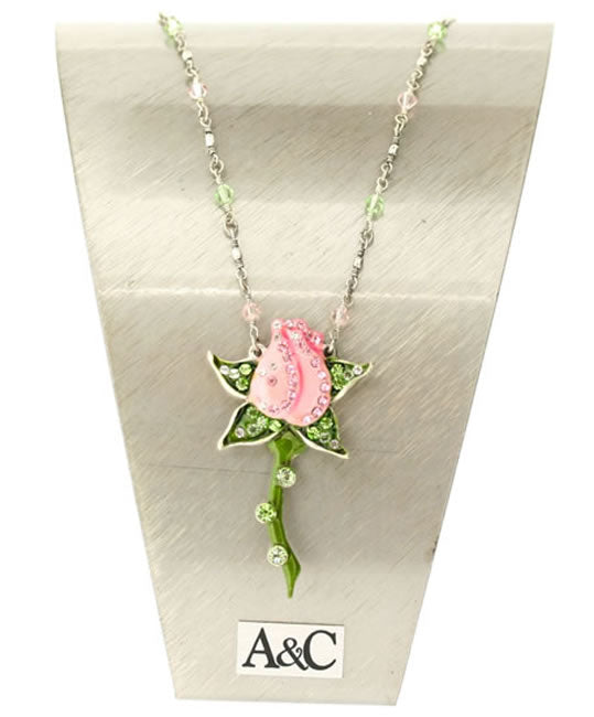 A&C Rosebud Lovely Pendant