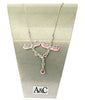 A&C Buggy Boogie A Very Pretty Necklace, Pink/Silver