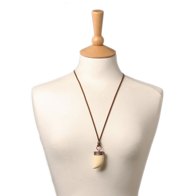A&C Zanzibar Impresive Necklace, Mint/Copper