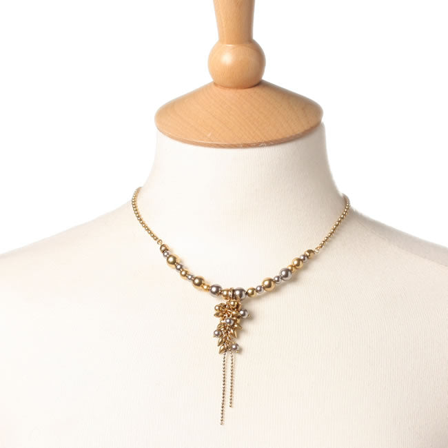 A&C Wheat, Fabulous Charm Necklace