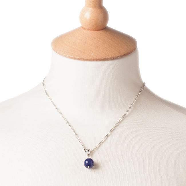 A&C Navy Blue Necklace