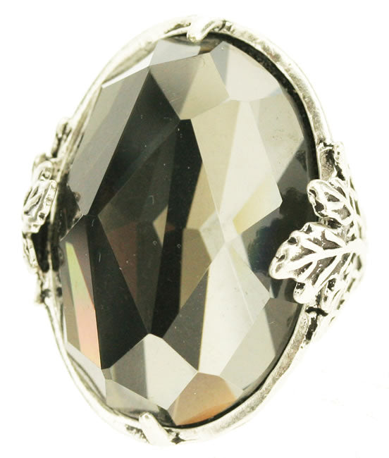 A&C Maple Leaf, Stunning Ring, Grey/Silver