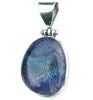 Dichroic Pendant set in Silver