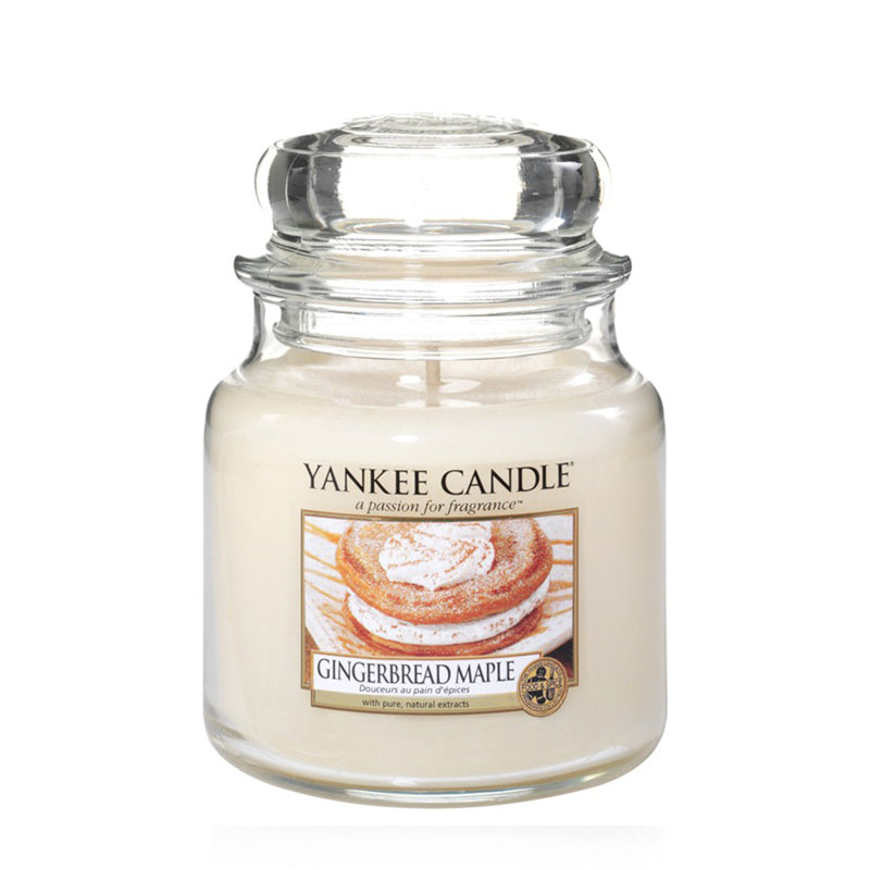 Yankee Candle Medium Jar, Gingerbread Maple.