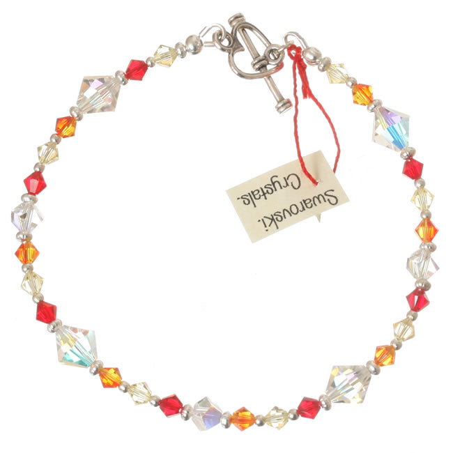 Hilltop Bracelet made from Swarovski Crystals.