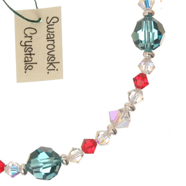 Hilltop Bracelet made from Swarovski Crystals.