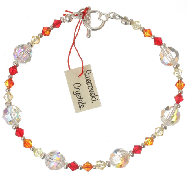 Hilltop Bracelet made from Swarovski Crystals.