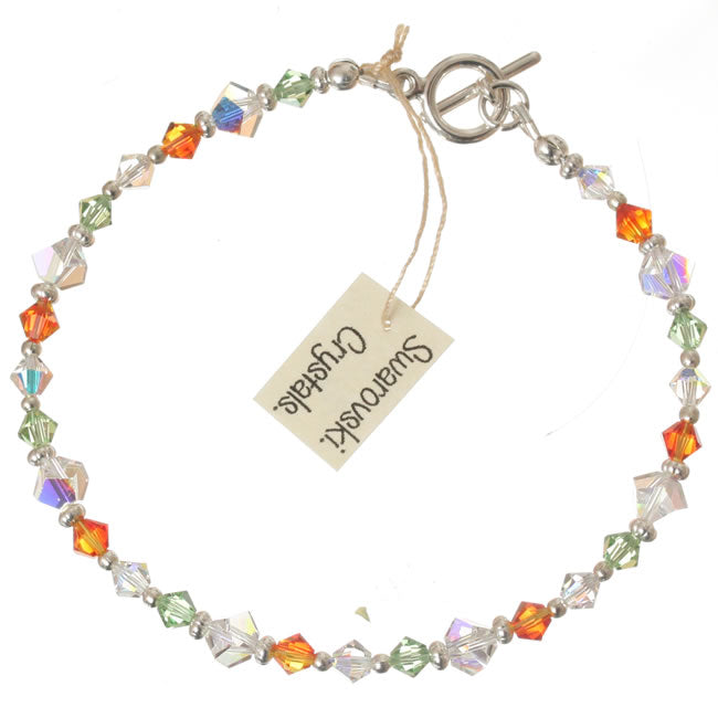 Hilltop Bracelet made from Swarovski Crystals.