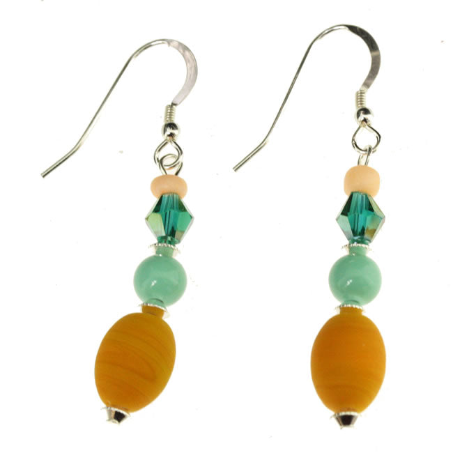 Hilltop Jazz Earrings with Sterling Silver Hooks
