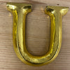 Gold Graffiti, letter U