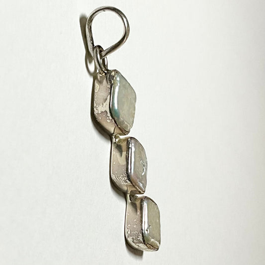 Pearl and Sterling Silver Pendant