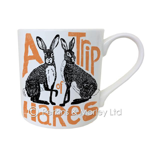 A Trip of Hares Mug