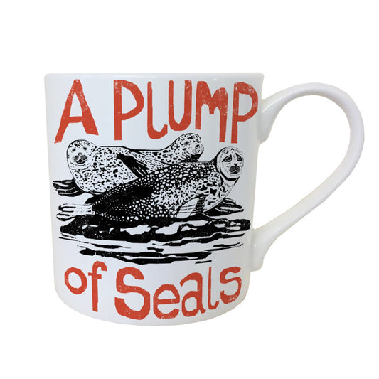 A Plump of Seals Mug