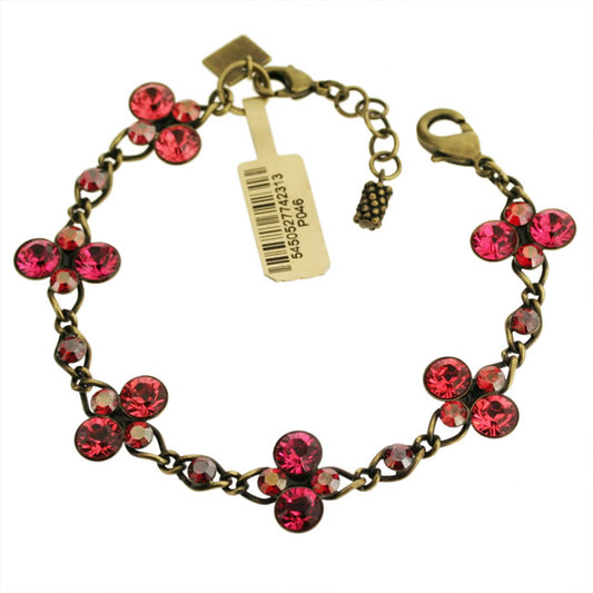 Konplott, Disco Star Bracelet, Coral/Gold