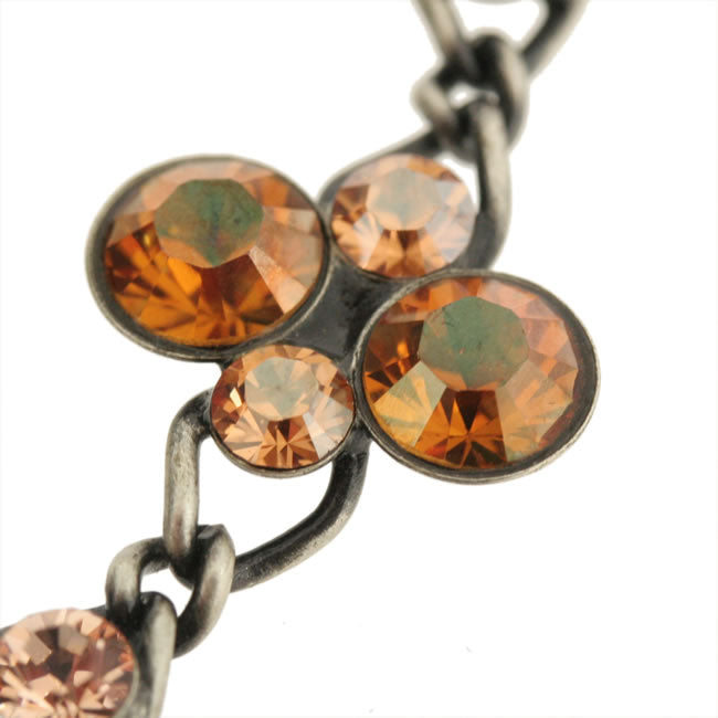 Konplott, Disco Star Bracelet, Brown/Silver
