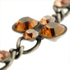 Konplott, Disco Star Bracelet, Brown/Silver