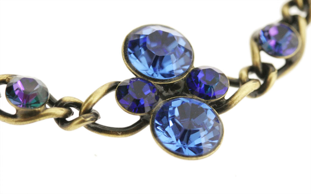 Konplott, Disco Star Bracelet, Blue/Gold