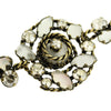 Konplott, Twisted Lady Spectacular Most Elaborate Bracelet, White/Crystal/Gold