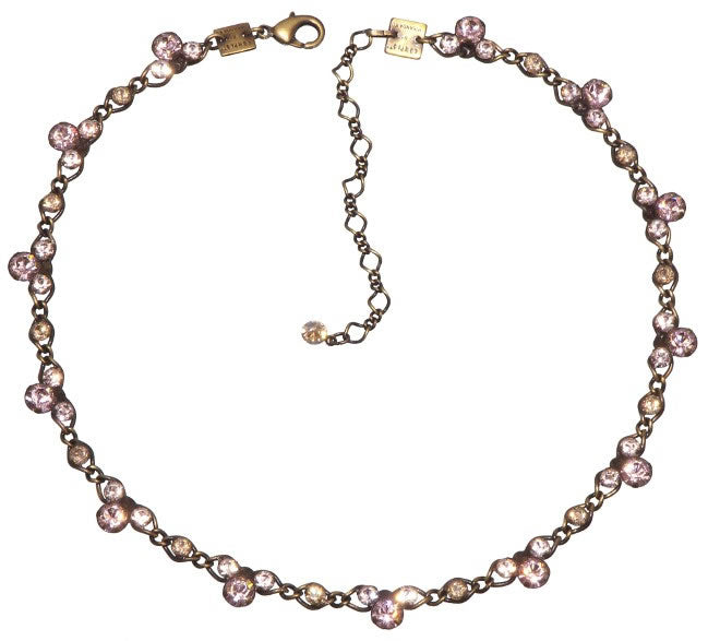 Konplott, Disco Star Enchanting All Round Necklace, Peach/Gold