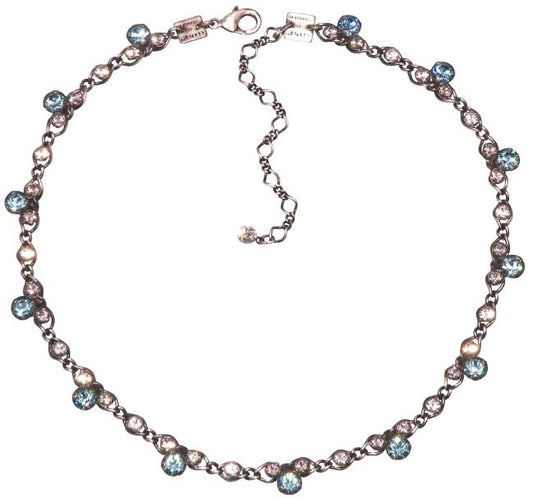 Konplott, Disco Star Enchanting All Round Necklace, Grey/Silver