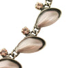 Konplott, Blossoms of the Past All Around Blossoms Necklace, Pinky Lilac/Silver