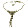 Konplott, Blossoms of the Past Flower Blossoms Pendant, Pinky Lilac/Silver