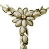 Konplott, Blossoms of the Past Flower Blossoms Pendant, Pinky Lilac/Silver
