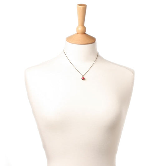 Konplott, Oriental Architecture Smaller Pendant Necklace, Coral/Gold