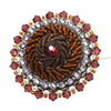 Konplott, African Glam Ring, Purple/Multi/Gold