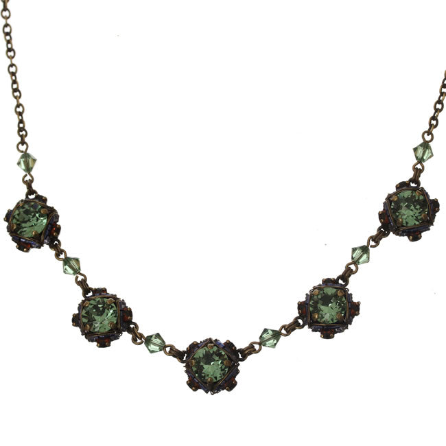 Konplott, Byzantine Necklace, Green/Gold