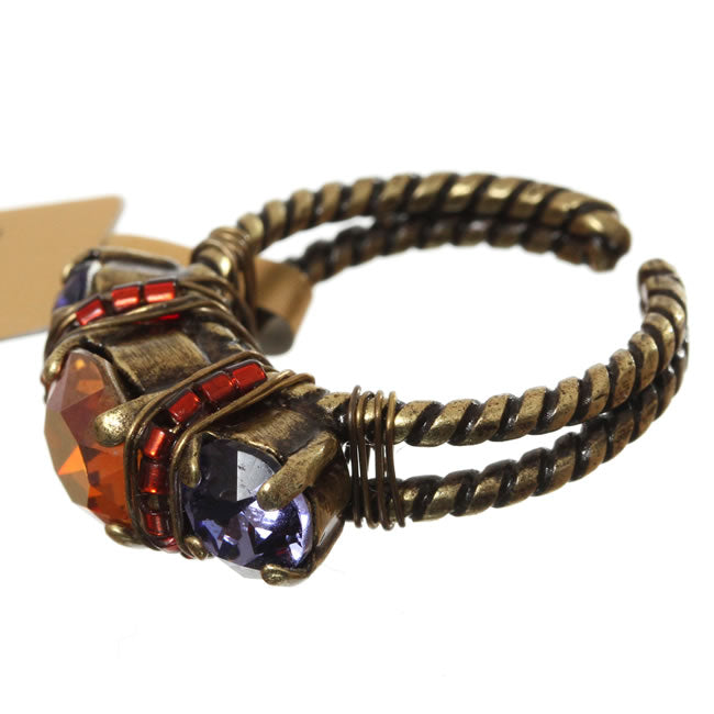 Konplott, Byzantine Ring, Purple/Gold